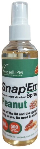 Snap’Em Spray " Erdnuss" 100 ml Zerstäuberflasche